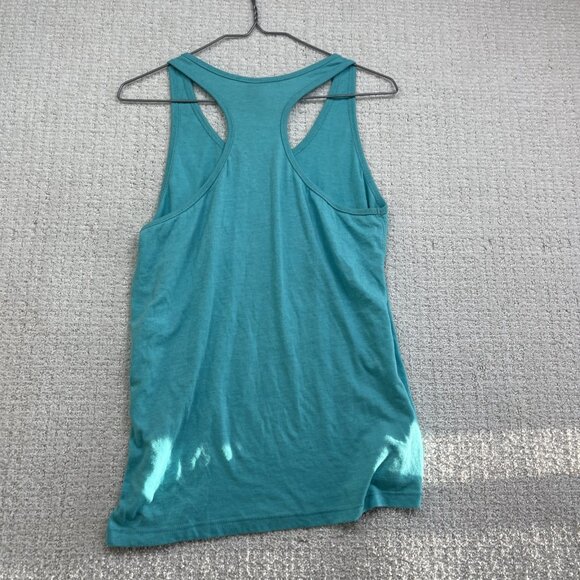 Muskoka Bear Wear Women’s XS Sleeveless Tank Top Blue Cottage Core Canada Made - Picture 9 of 11